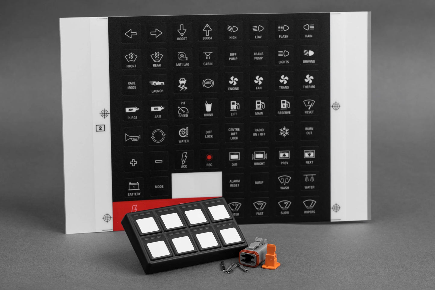 EMTRON 8 BUTTON CAN KEYPAD